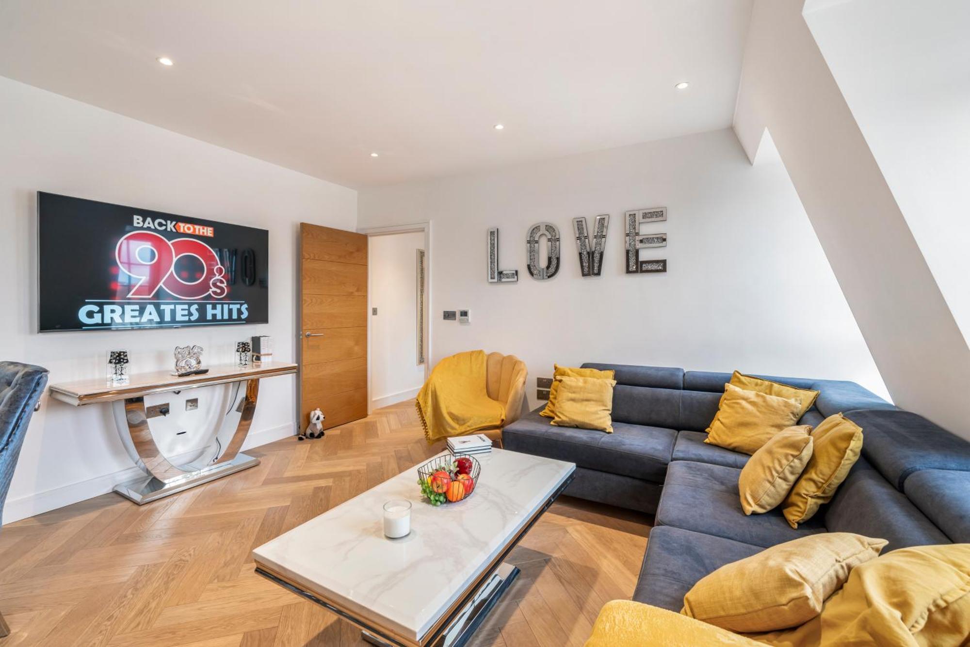 Ferienwohnung Panoramic Perfection Marble Arch 2Br Penthouse 74 London Exterior foto