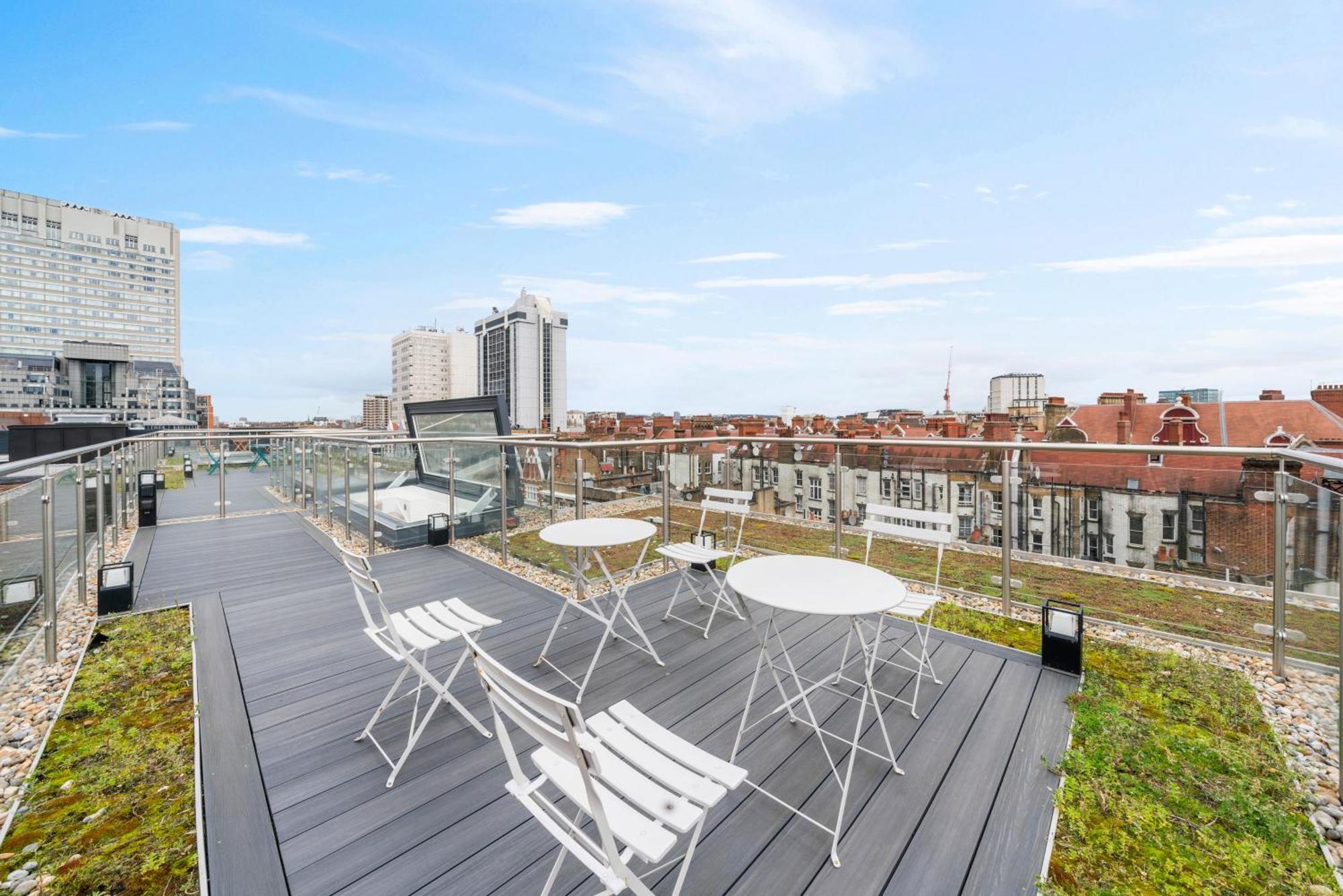 Ferienwohnung Panoramic Perfection Marble Arch 2Br Penthouse 74 London Exterior foto